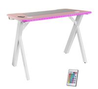 Mesa Gaming Mars Gaming MGD100RGB/ 100 x 60 x 74cm/ Rosa