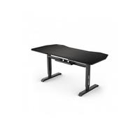 Mesa gaming sharkoon skiller sgd20 + alfombilla integrada negra