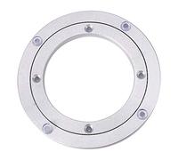 Mesa giratoria con cojinete pesado de aleación de aluminio con cojinete giratorio Mesa redonda Mesa giratoria suave(#3)