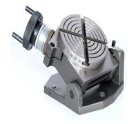 Mesa giratoria de 4 pulgadas/100 mm horizontal y vertical ranuras for fresadora MT-2 for para principiantes uso de bricolaje