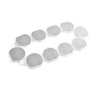 Mesa Giratoria de Comedor, Tren de Servicio con Plataforma Giratoria de Rotación de 360 Grados, Mesa de Comedor Ajustable Manual, Plato Giratorio Extensible para Mesas (10 Plato)