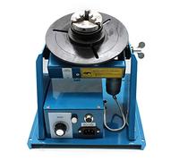 Mesa giratoria de soldadura, 10 W, posicionador de soldadura, 2-10 rpm, manipulador de 10 kg (horizontal)/5 kg (vertical), mesa giratoria de 0 a 90 °, portabrocas de tres mordazas para cortar, lijar