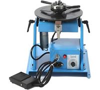 Mesa Giratoria Posicionadora De Soldadura Rotativa, Mesa Giratoria De Posicionamiento De Soldadura De 0 a 90° Con Mandril De Torno De 3 Mordazas Para Corte, Rectificado, Ensamblaje Y Pruebas