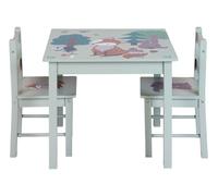 Mesa infantil con 2 sillas