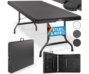 Mesa jardín plástico alta calidad 183x76cm plegable