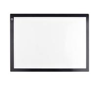 Mesa luminosa A3/A4, bloque de luz A3/A4 con atenuador de intensidad táctil, cuadro de copia LED A3/A4 Super delgado para pizarra de dibujo para tatuaje, traza, dibujo (blanco A3, 47 x 34,5 x 0,5 cm)