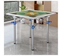 Mesa Mahjong plegable de 31 pulgadas, mesa de juego plegable portátil con superficie de fieltro verde y cajón, para mahjong, dominó, póquer, juegos de cartas