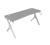 Mesa Gaming Mars Gaming MGD140/ 140 x 60 x 75cm/ Blanca