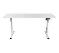 mesa mars gaming mgd ergo pro w ajuste altura electrico 73-118 tablero blanco 160x60 chasis acero