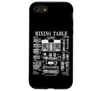Mesa mezcladora DJ Disc Jockey Mix Music Mixer Vintage Patent Carcasa para iPhone SE (2020) / 7 / 8