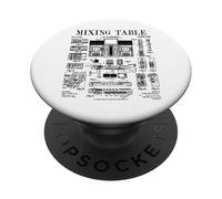 Mesa mezcladora DJ Disc Jockey Mix Music Mixer Vintage Patent PopSockets PopGrip Adhesivo