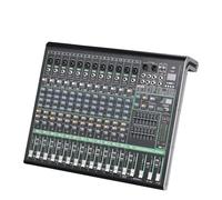 Mesa Mezclas DJ, XS12 Professal Stage Mixer Band Wedding Performance con reproducción USB Bluetooth de 12 canales