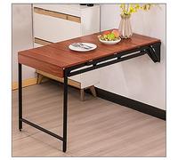 Mesa montada en la pared Escritorio de pared oculto plegable Banco de trabajo multifunción para oficina en casa Convertible en pintura de pared Escritorio resistente Mesa flotante de hojas abatibles