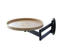 Mesa montada en la pared, mesita de noche giratoria, escritorio flotante retráctil, soporte de pared plegable para sala de estar, dormitorio, estudio, muebles para el hogar que ahorran espacio