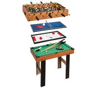 ColorBaby CB Games - Mesa multijuegos 4 en 1 con Patas (85328)