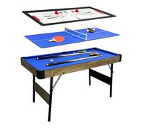 Mesa Multijuegos Cougar all-in-one 3 en 1, aspecto madera | Mesa multifuncion, Billar, air-Hockey, Ping-Pong| Multijuego