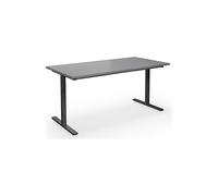 Mesa multiusos DUO-T, tablero recto H x P 740 x 800 mm