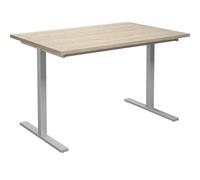 Mesa multiusos DUO-T, tablero recto H x P 740 x 800 mm