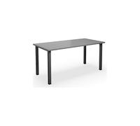 Mesa multiusos DUO-U, tablero recto profundidad 800 mm