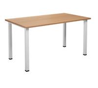 Mesa multiusos DUO-U, tablero recto profundidad 800 mm