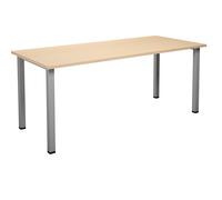 Mesa multiusos DUO-U, tablero recto profundidad 800 mm