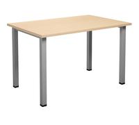 Mesa multiusos DUO-U, tablero recto profundidad 800 mm