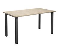 Mesa multiusos DUO-U, tablero recto profundidad 800 mm