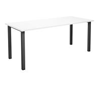 Mesa multiusos DUO-U, tablero recto profundidad 800 mm