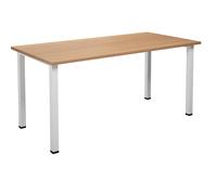 Mesa multiusos DUO-U, tablero recto profundidad 800 mm