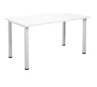 Mesa multiusos DUO-U, tablero recto profundidad 800 mm