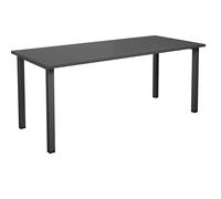 Mesa multiusos DUO-U, tablero recto profundidad 800 mm