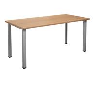Mesa multiusos DUO-U, tablero recto profundidad 800 mm