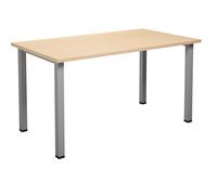 Mesa multiusos DUO-U, tablero recto profundidad 800 mm