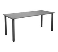 Mesa multiusos DUO-U, tablero recto profundidad 800 mm