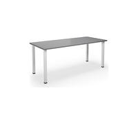 Mesa multiusos DUO-U, tablero recto profundidad 800 mm