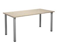 Mesa multiusos DUO-U, tablero recto profundidad 800 mm