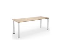Mesa multiusos DUO-U Trend, tablero recto, esquinas redondeadas profundidad 800 mm