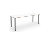 Mesa multiusos DUO-U Trend, tablero recto, esquinas redondeadas profundidad 800 mm