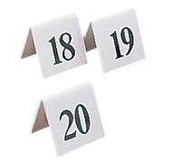 Mesa números 31 - 40 boda Pubs Restaurantes Cafe clubes bar