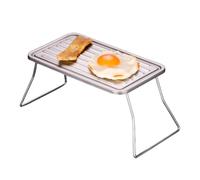 Mesa Para Barbacoa Al Aire Libre,Plato de Mesa para Cocinar Barbacoa,Plato de Parrilla para Picnic - para Servicio de Catering Cocina al Aire Libre Camping Restaurante Picnic Mariscos Verduras Carnes