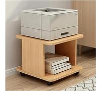 Mesa para Impresora Soporte de Impresora Soporte De Impresora De Madera Carro De Impresora De Oficina Estante De Impresora Móvil Para Copiadora De Bastidor De Máquina De Fax De Polea Doméstica Soporte