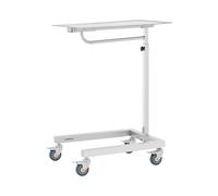 Mesa para instrumentos - diseño con lateral abierto - 60 x 40 mm - regulable en altura - acero inoxidable / goma | Steinberg Systems