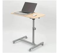 Mesa para ordenador portátil inclinable, marco de acero portátil con ruedas de bloqueo, diseño moderno con ruedas para un uso fácil, perfecto para el hogar y la oficina, tamaño compacto