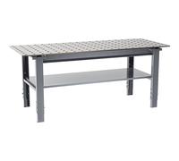 Mesa para soldador de altura regulable, acero