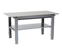 Mesa para soldador de altura regulable, acero