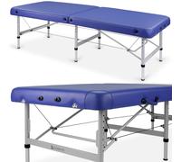 Mesa para Terapia Feldenkrais de Aluminio K012 Azul Marino espuma de 3,5 cm