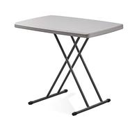 Mesa plegable ajustable - Bandeja portátil para fiesta de picnic en casa - Soporte versátil para laptop - Ligero y fácil de almacenar