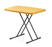 Mesa plegable ajustable - Bandeja portátil para fiesta de picnic en casa - Soporte versátil para laptop - Ligero y fácil de almacenar