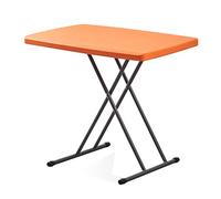 Mesa plegable ajustable - Bandeja portátil para fiesta de picnic en casa - Soporte versátil para laptop - Ligero y fácil de almacenar