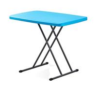 Mesa plegable ajustable - Bandeja portátil para fiesta de picnic en casa - Soporte versátil para laptop - Ligero y fácil de almacenar
